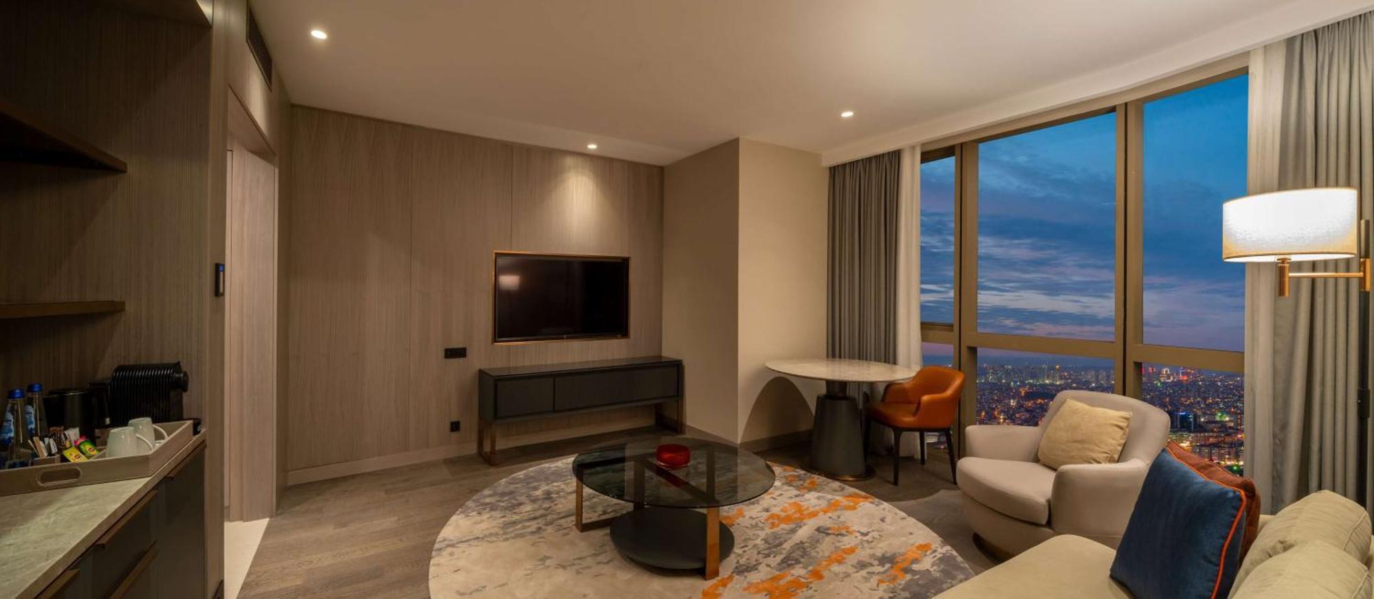 Hilton Mall Of Isztambul Kültér fotó A suite at the hotel