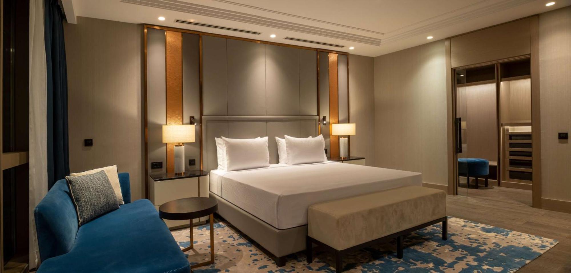 Hilton Mall Of Isztambul Kültér fotó A bedroom at the hotel